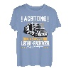 LKW Fahrer Achtung gereizter LKW Fahrer am Steuer T-Shirt