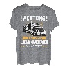 LKW Fahrer Achtung gereizter LKW Fahrer am Steuer T-Shirt