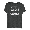 Lkw Fahren: Bad Ass Mother Trucker - Vatertag T-Shirt