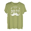 Lkw Fahren: Bad Ass Mother Trucker - Vatertag T-Shirt