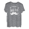 Lkw Fahren: Bad Ass Mother Trucker - Vatertag T-Shirt