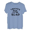 Damen Trucker Babe on the road LKW Fahrerin Truckerin Geschenk T-Shirt