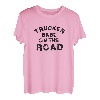 Damen Trucker Babe on the road LKW Fahrerin Truckerin Geschenk T-Shirt