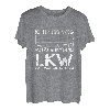 Herren Fahrer Ich Muss Weg Ich Glaube Mein LKW Hat Nach Mir Gerufen T-Shirt