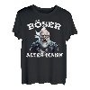 Herren Böser Alter Mann Hardrock Heavy Metal Opa T-Shirt