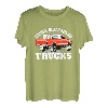 Leicht von Lastwagen abgelenkt. 4x4-Pickup-Truck T-Shirt