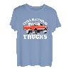 Leicht von Lastwagen abgelenkt. 4x4-Pickup-Truck T-Shirt