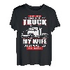 Lustiges Trucker-T-Shirt. Ich investiere das meiste Geld in meinen LKW T-Shirt