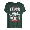 Lustiges Trucker-T-Shirt. Ich investiere das meiste Geld in meinen LKW T-Shirt