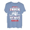 Lustiges Trucker-T-Shirt. Ich investiere das meiste Geld in meinen LKW T-Shirt