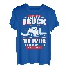 Lustiges Trucker-T-Shirt. Ich investiere das meiste Geld in meinen LKW T-Shirt