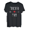Trucker Mom Funny Trucker Driver Mom Geschenk Muttertag T-Shirt