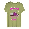 Für Die Welt Ist Mein Mann Ein LKW Fahrer Liebe Herz Ehemann T-Shirt