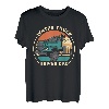 Retro Lkw Fahrer Vater Trucker - Vintage Lastwagenfahrer T-Shirt
