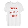 Herren Fahr und sprich über Trucks Lustiger Lkw-Fahrer T-Shirt