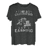 Trucking Zitat If Smoke Ain't Churning I Ain't Earning T-Shirt
