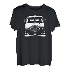 ERF KV Classic 1960er Jahre British LKW Wagon White Block T-Shirt
