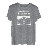 ERF KV Classic 1960er Jahre British LKW Wagon White Block T-Shirt
