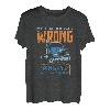 My Teacher Was Wrong Trucker T-Shirt Truck Driver Geschenk T-Shirt
