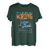 My Teacher Was Wrong Trucker T-Shirt Truck Driver Geschenk T-Shirt