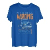 My Teacher Was Wrong Trucker T-Shirt Truck Driver Geschenk T-Shirt