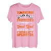 Gabelstapler Bediener Warnmaterial Handler Lift LKW Fahrer T-Shirt