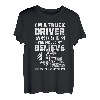 Trucker Trucking Semi Ich bin ein Lkw-Fahrer T-Shirt