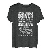 Trucker Trucking Semi Ich bin ein Lkw-Fahrer T-Shirt