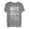 Trucker Trucking Semi Ich bin ein Lkw-Fahrer T-Shirt