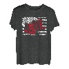 Truck USA Flagge Lastkraftwagen Transporter Fernfahrer T-Shirt