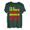 Ruhestand LKW Fahrer Spaß Trucker Ruhestand Geschenk T-Shirt