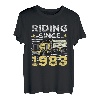 Pritsche Trucker 40. Geburtstag Design für einen Halb-LKW-Fahrer T-Shirt