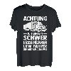 Herren LKW Fahrer Fernfahrer Lastkraftwagen Trucker T-Shirt