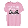 Herren Russland Fernfahrer Kyrillisch Russischer Papa LKW Fahrer T-Shirt