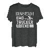 Husband Dad Trucker Legend Transporter Fernfahrer T-Shirt