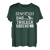 Husband Dad Trucker Legend Transporter Fernfahrer T-Shirt