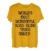 Weltweit wunderbarster Straßen-Öl-LKW-Fahrer T-Shirt