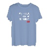 Was ist blau und stört bei der Arbeit? Ich Bauarbeiter T-Shirt
