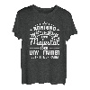 Herren Achtung Seine Majestät der LKW - Fahrer T-Shirt