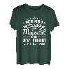 Herren Achtung Seine Majestät der LKW - Fahrer T-Shirt