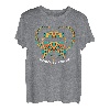 Herz- und Schulbusfahrer, niedlicher gelber Bus, lustiger Fahrer. T-Shirt