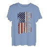 Trucker Truck Driver Amerikanische USA Flagge Vintage Trucker T-Shirt