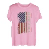 Trucker Truck Driver Amerikanische USA Flagge Vintage Trucker T-Shirt