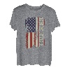 Trucker Truck Driver Amerikanische USA Flagge Vintage Trucker T-Shirt