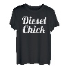 Diesel Chick | Lustiges Roll Coal Novelty T-Shirt T-Shirt
