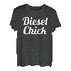 Diesel Chick | Lustiges Roll Coal Novelty T-Shirt T-Shirt