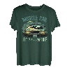 V8 American Muscle Car Loud Pipes Save Lifes Hubraum V8 T-Shirt