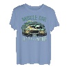 V8 American Muscle Car Loud Pipes Save Lifes Hubraum V8 T-Shirt