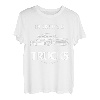 Das Leben ist besser mit Trucks Lkw-Fahrern Pickup-Trucks T-Shirt