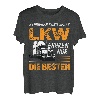 Herren LKW Fahrer TShirt Spruch lustig Fernfahrer Trucker Studieren T-Shirt